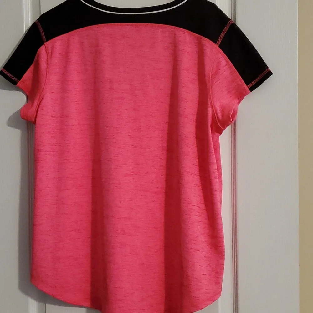 Made for Life Women's Pink and Black Top XL - Picture 3 of 5